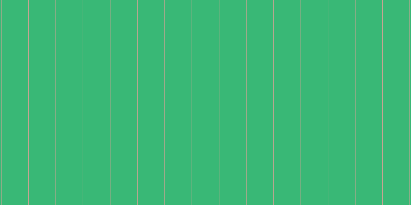 #39b876, #caa393 vertical lines, one pixels wide, fifty-two pixels apart