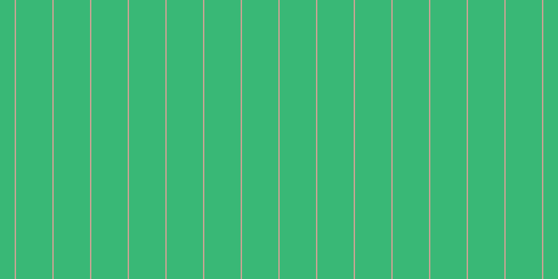 #39b876, #caa393 vertical lines, two pixels wide, fifty-two pixels apart