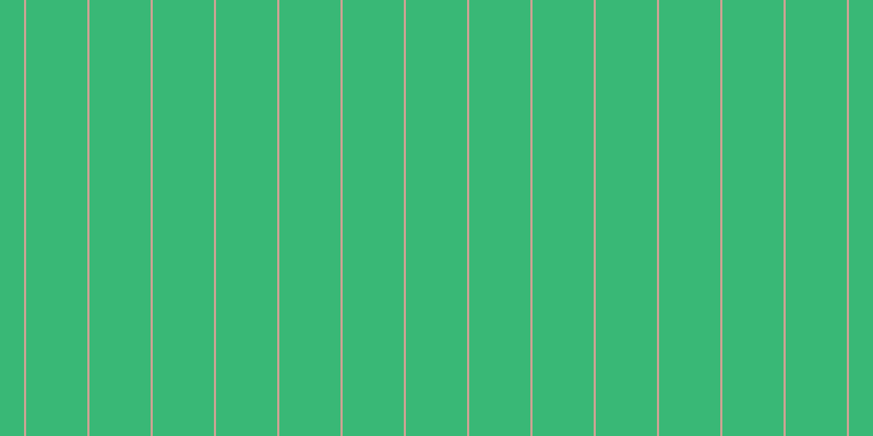 #39b876, #caa393 vertical lines, two pixels wide, fifty-six pixels apart
