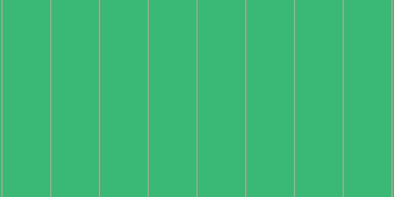 #39b876, #caa393 vertical lines, two pixels wide, ninety-seven pixels apart