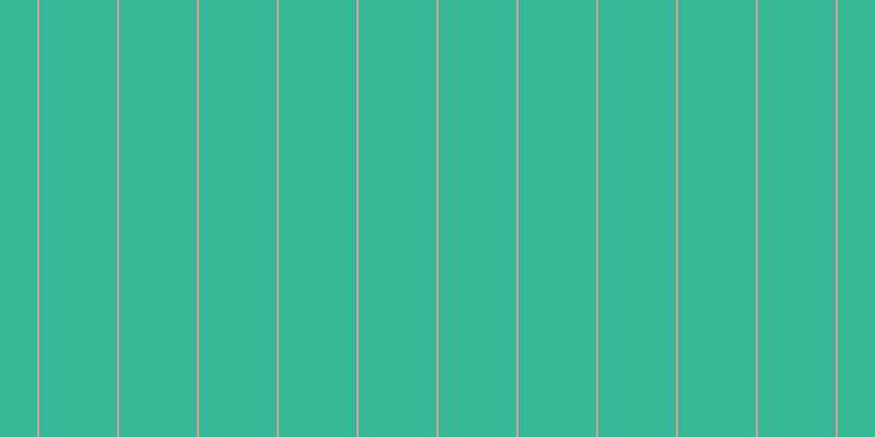 #39b897, #caa393 vertical lines, two pixels wide, seventy-one pixels apart