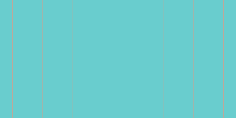 #39bdbf (75%), #caa393 vertical lines, two pixels wide, one hundred pixels apart