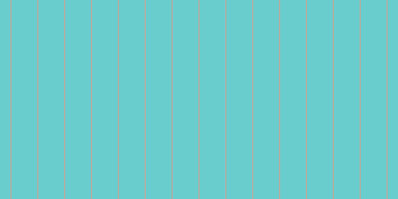 #39bdbf (75%), #caa393 vertical lines, two pixels wide, fifty-two pixels apart
