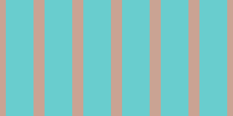 #39bdbf (75%), #caa393 vertical lines, thirty-eight pixels wide, ninety-five pixels apart