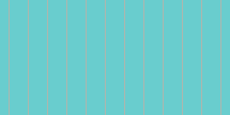 #39bdbf (75%), #eba393 vertical lines, two pixels wide, sixty-five pixels apart