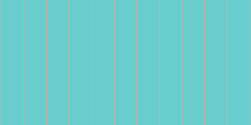 #39bdbf (75%), #eba393 vertical lines, two pixels wide, seventy pixels apart
