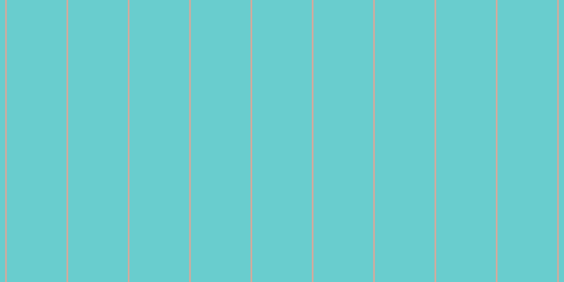 #39bdbf (75%), #eba393 vertical lines, two pixels wide, eighty-five pixels apart