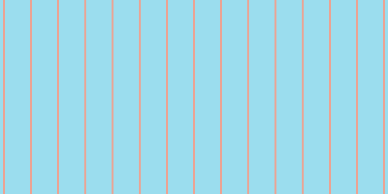 #39bde0 (50%), #eba393 vertical lines, four pixels wide, fifty-two pixels apart