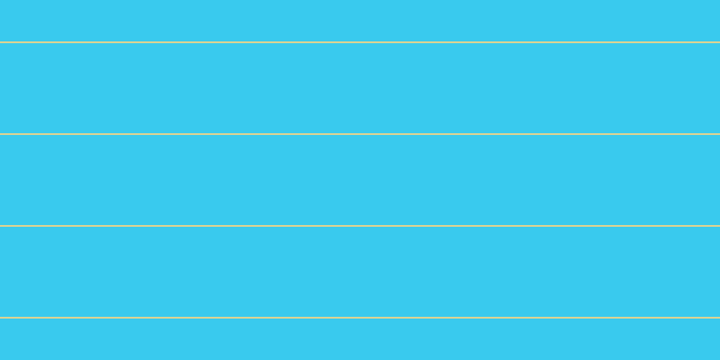 #39caee, #dbd393 horizontal lines, two pixels wide, one hundred pixels apart