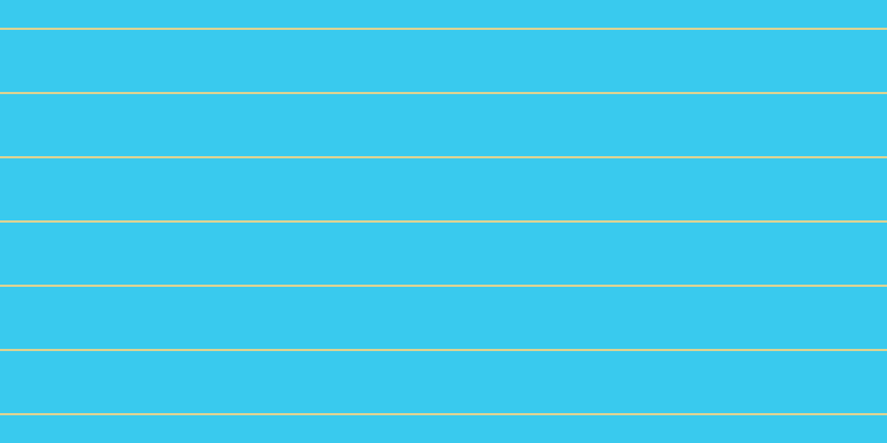 #39caee, #dbd393 horizontal lines, two pixels wide, fifty-six pixels apart