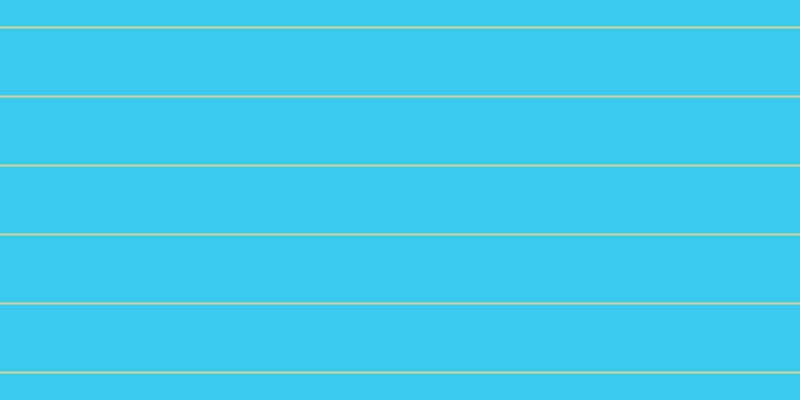 #39caee, #dbd393 horizontal lines, two pixels wide, sixty-seven pixels apart