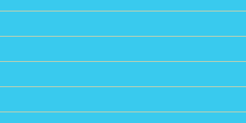 #39caee, #fcd393 horizontal lines, two pixels wide, eighty pixels apart