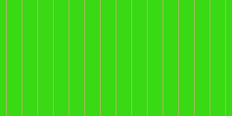 #39d913, #eba393 vertical lines, two pixels wide, fifty-two pixels apart