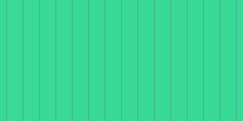 #39d997, #46a393 vertical lines, two pixels wide, fifty-two pixels apart
