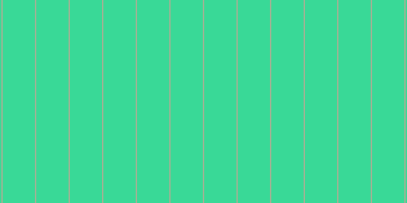 #39d997, #caa393 vertical lines, two pixels wide, sixty-four pixels apart