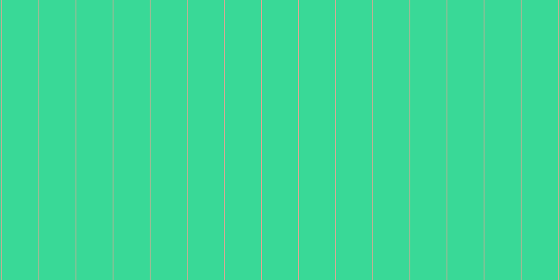 #39d997, #eba393 vertical lines, one pixels wide, fifty-two pixels apart