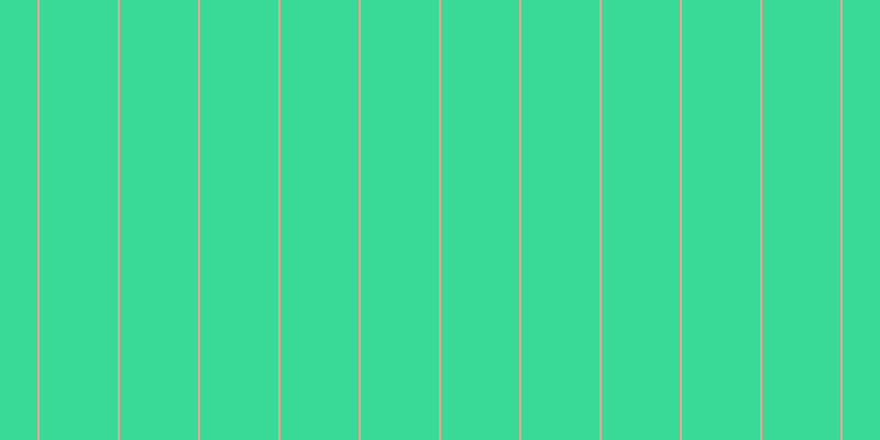 #39d997, #eba393 vertical lines, two pixels wide, seventy-one pixels apart