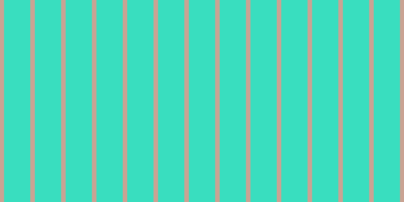 #39debf, #caa393 vertical lines, nine pixels wide, fifty-two pixels apart