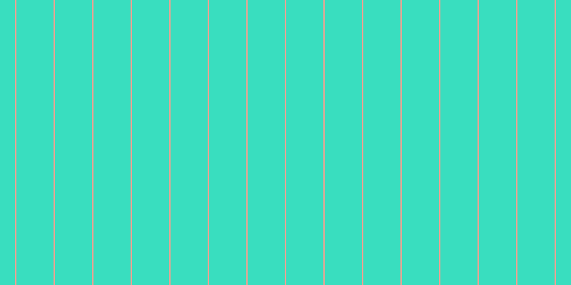 #39debf, #eba393 vertical lines, two pixels wide, fifty-two pixels apart