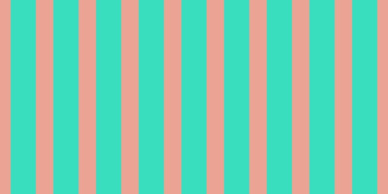 #39debf, #eba393 vertical lines, thirty-six pixels wide, fifty-two pixels apart