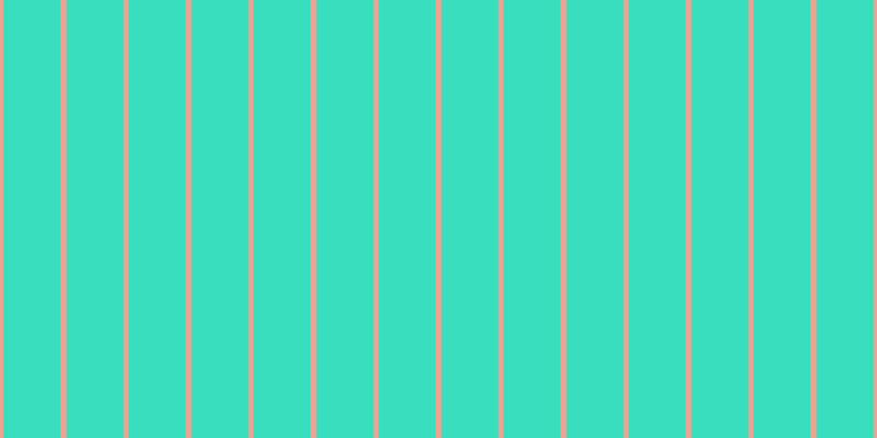 #39debf, #eba393 vertical lines, five pixels wide, fifty-two pixels apart