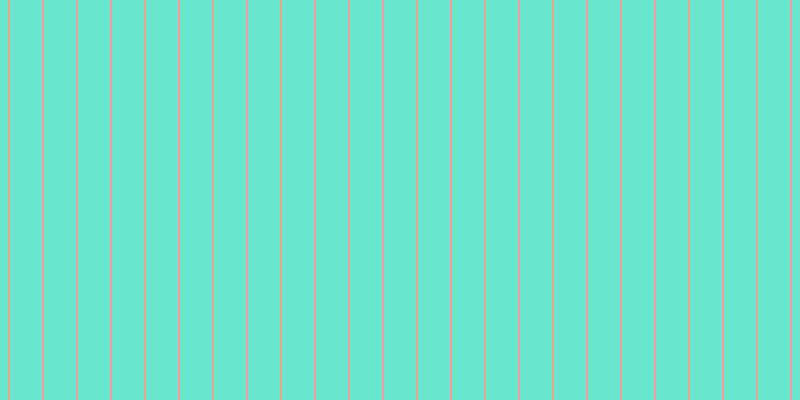 #39debf (75%), #eba393 vertical lines, two pixels wide, thirty-two pixels apart