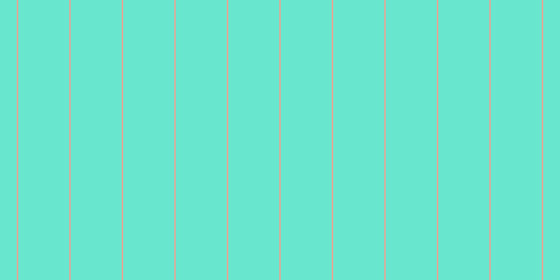 #39debf (75%), #eba393 vertical lines, two pixels wide, seventy-three pixels apart
