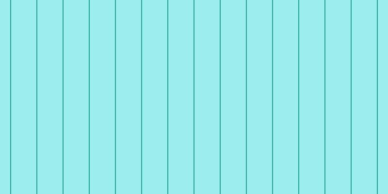 #39dee0 (50%), #25a393 vertical lines, two pixels wide, fifty-two pixels apart