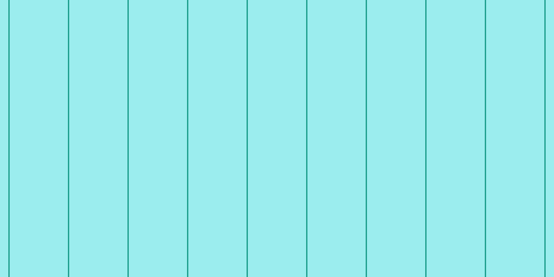 #39dee0 (50%), #25a393 vertical lines, two pixels wide, eighty-four pixels apart