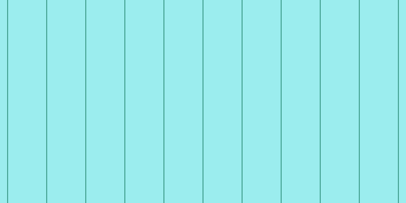 #39dee0 (50%), #46a393 vertical lines, two pixels wide, seventy-five pixels apart