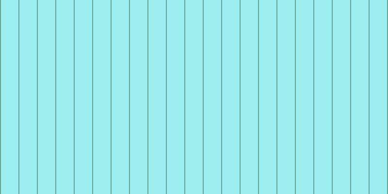 #39dee0 (50%), #67a393 vertical lines, two pixels wide, thirty-six pixels apart