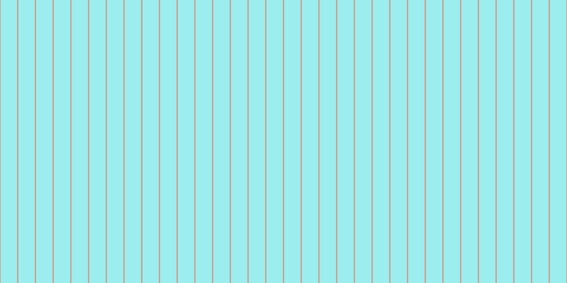 #39dee0 (50%), #caa393 vertical lines, two pixels wide, twenty-three pixels apart