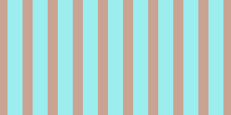 #39dee0 (50%), #caa393 vertical lines, thirty-five pixels wide, fifty-two pixels apart