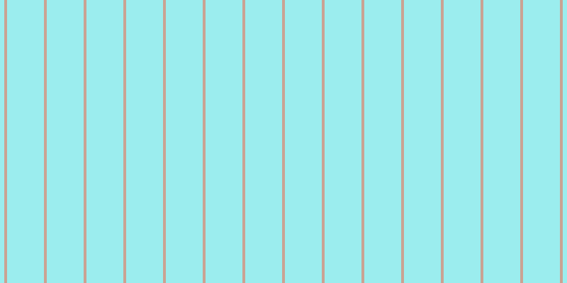 #39dee0 (50%), #caa393 vertical lines, four pixels wide, fifty-two pixels apart