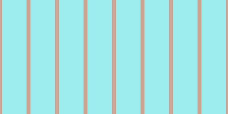 #39dee0 (50%), #caa393 vertical lines, fifteen pixels wide, eighty-five pixels apart