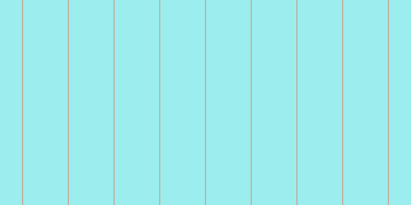 #39dee0 (50%), #caa393 vertical lines, two pixels wide, eighty-seven pixels apart