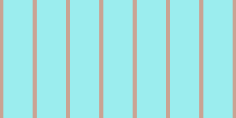 #39dee0 (50%), #caa393 vertical lines, fourteen pixels wide, ninety-nine pixels apart