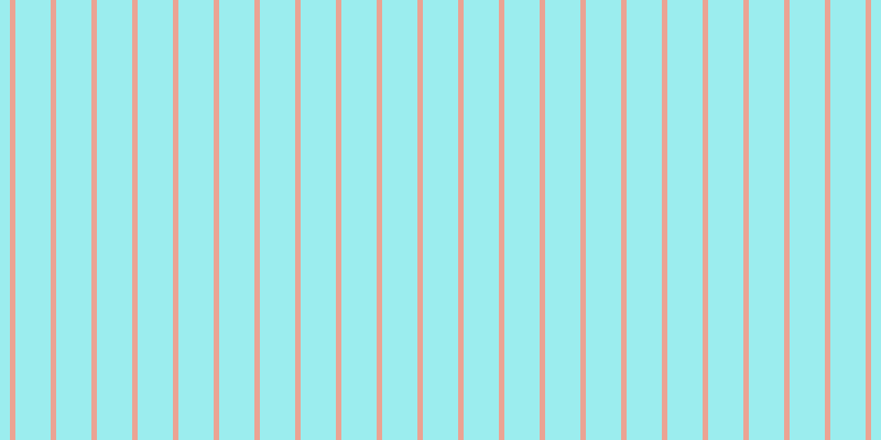 #39dee0 (50%), #eba393 vertical lines, five pixels wide, thirty-two pixels apart