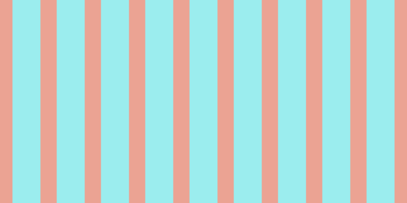#39dee0 (50%), #eba393 vertical lines, thirty-two pixels wide, fifty-five pixels apart