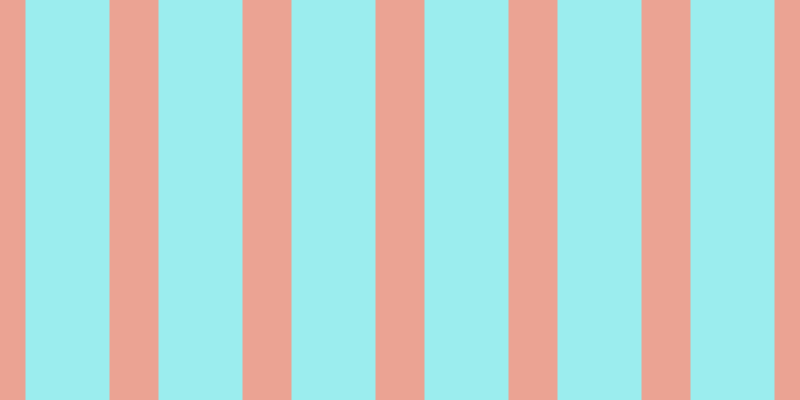 #39dee0 (50%), #eba393 vertical lines, forty-nine pixels wide, eighty-four pixels apart
