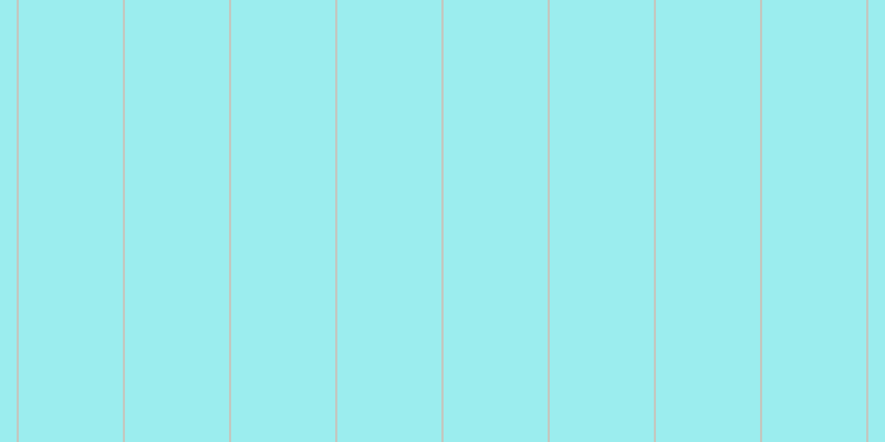 #39dee0 (50%), #eba393 vertical lines, one pixels wide, ninety-five pixels apart
