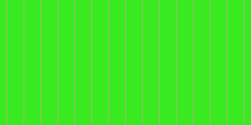 #39ea21, #caa393 vertical lines, two pixels wide, fifty-two pixels apart