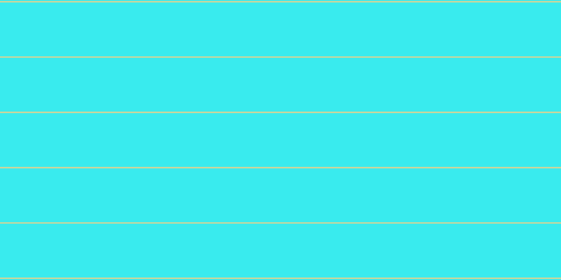#39ebee, #dbd393 horizontal lines, two pixels wide, seventy-seven pixels apart