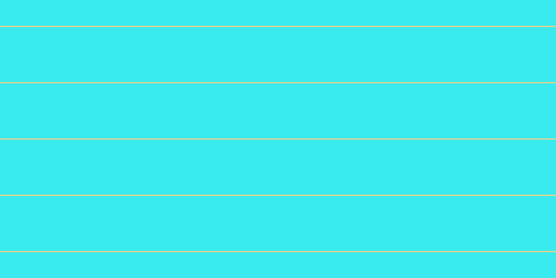 #39ebee, #dbd393 horizontal lines, two pixels wide, seventy-nine pixels apart