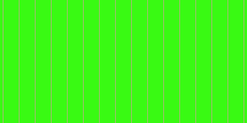 #39fa13, #caa393 vertical lines, two pixels wide, fifty pixels apart