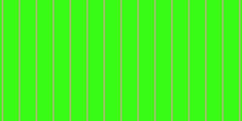 #39fa13, #caa393 vertical lines, four pixels wide, fifty-two pixels apart