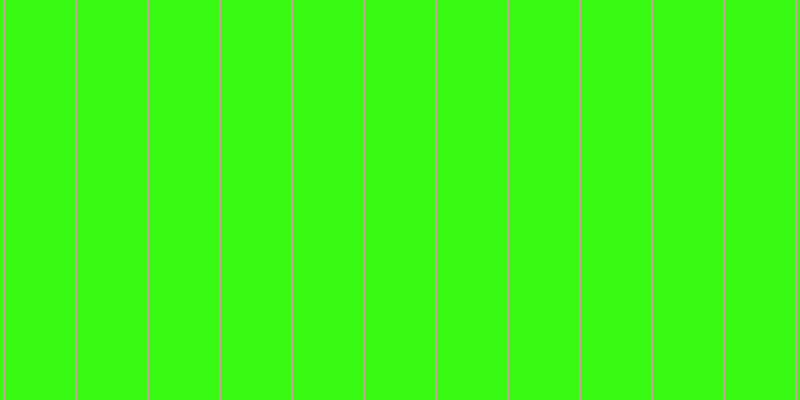 #39fa13, #caa393 vertical lines, two pixels wide, seventy pixels apart