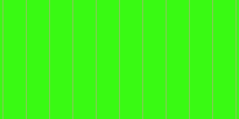#39fa13, #caa393 vertical lines, two pixels wide, seventy-six pixels apart