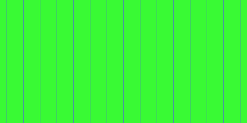 #39fa34, #46a393 vertical lines, two pixels wide, fifty-two pixels apart