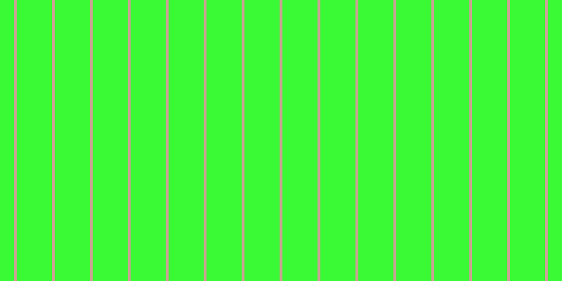 #39fa34, #caa393 vertical lines, four pixels wide, fifty pixels apart